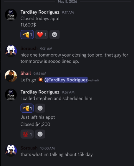 Blurred booking notification 1 from a partner channel
